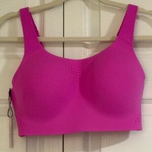 Victoria's Secret Featherweight Max Wireless Sports Bra. 36D. Hot Pink NWT